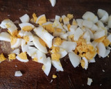 Foto del paso 1 de la receta: Ensalada de fideos, jamón, queso, etc