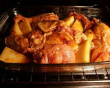 Foto del paso 11 de la receta: Pollo especiado al horno con patatas