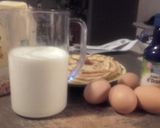 Une image de l'étape 1 de Crêpes à la fleur d'oranger.