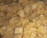 Foto del paso 4 de la receta: Arroz con tofu y salsa cremosa 🎃