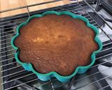 Une image de l'étape 10 de Gâteau au mascarpone et pêches de vigne.