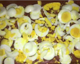 Foto del paso 6 de la receta: Huevos (duros) con tomate (pera) gratinados. ¡Pedazo cena!