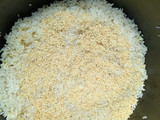 Arroz al sésamo