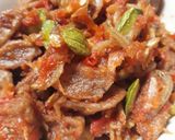 Foto langkah ke 4 dari resep Sambel goreng teri bakso pete.