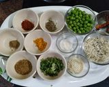 A picture of step 1 of Veg Kolhapuri.