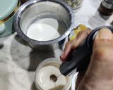 A picture of step 1 of Cinemmon Coffee Creamer.