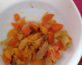 Foto del paso 5 de la receta: Crema de pimientos amarillos y puerros asados