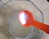 A picture of step 3 of Dragon fruit lemonade.