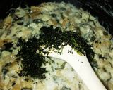 Foto del paso 5 de la receta: Papas 🥔 gratinadas 🧀 rellenas de acelgas ¡¡¡Al horno!!! 😍