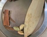 A picture of step 1 of Khejur or Seedless Dates Khichudi.