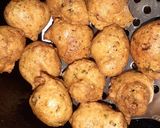 A picture of step 4 of Mix dal pakode.