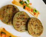 A picture of step 3 of Mix flour veg uttapam.