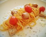 Foto del paso 11 de la receta: Espaguetis con chipirones en su aceite