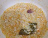 Foto langkah ke 3 dari resep Bubur Ayam Tempe (MPASI 6 bulan pertama hari ke 1 dan 2).