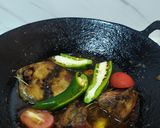 Gambar langkah 4 resipi Ikan Tongkol Masak Kicap.