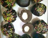 A picture of step 8 of Oreo balls.