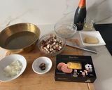 Foto del paso 1 de la receta: Risotto con Foie, Shiitake y Trufa con Prosecco