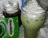 Foto langkah ke 1 dari resep #Chocolatos green tea float.
