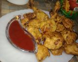A picture of step 5 of Chicken pakora😋.
