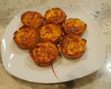 Foto del paso 7 de la receta: Miniquiches de bacon y queso con obleas