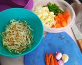 Foto langkah ke 1 dari resep Tumis Tauge Mercon.