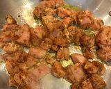 A picture of step 1 of Chicken Rasta Pasta.