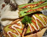 Foto langkah ke 4 dari resep Sandwich nori.