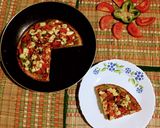 A picture of step 9 of Pan Poha Pizza.
