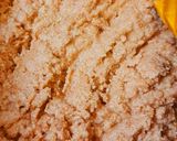 A picture of step 2 of Aata Suji and Mawa Halwa.
