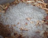 Foto del paso 4 de la receta Arroz de calamar con copos de wakame