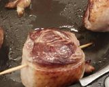 Une image de l'étape 10 de Tournedos de canard, sauce framboise.