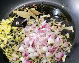 A picture of step 2 of Aloo Gobhi Matar/ Potato Cauliflower Green Peas Dry Curry.