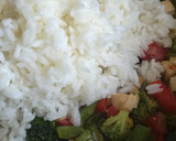 Foto del paso 5 de la receta: Salteado de arroz con salsa teriyaki