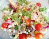 Foto del paso 3 de la receta: 319. Ensalada de la huerta con alubias vegana