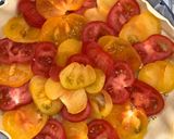 Une image de l'étape 4 de Tarte tomates et chèvre.