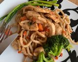 Foto del paso 6 de la receta: Noodles con pollo estilo japonés