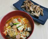 A picture of step 7 of Sundubu Jjigae (Sup Tahu Pedas Ala Drakor).