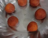 A picture of step 6 of Gulab jamun.