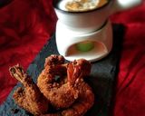 মালাইকারি ফনদিউ উইথ ক্রিসপি প্রণ (malaikari fondue with crispy prawn recipe in Bengali) রেসিপির ধাপ 6 ছবি