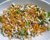 A picture of step 3 of Sev and Murmure ki Chaat.