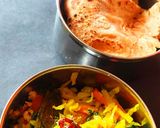 A picture of step 5 of Cabbage carrot subji (panch phorn).