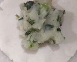 A picture of step 4 of Spinach Momos.
