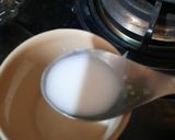 A picture of step 2 of Khoya Badami Kulfa ice cream.