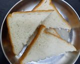 A picture of step 1 of Shahi tukda.