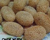 Foto langkah ke 3 dari resep Onde Wijen (isi kue keranjang / dodol 😋).