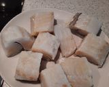 Foto del paso 1 de la receta Bacalao con cebolla caramelizada