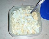 Sütőben sült tojáskrémes és kolbászos melegszendvics recept fázis 3 fotója