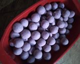 Foto langkah ke 2 dari resep Bubur Candil Ubi Ungu.