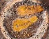 A picture of step 7 of Crumbed chicken.