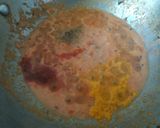 A picture of step 2 of Peanut curry.